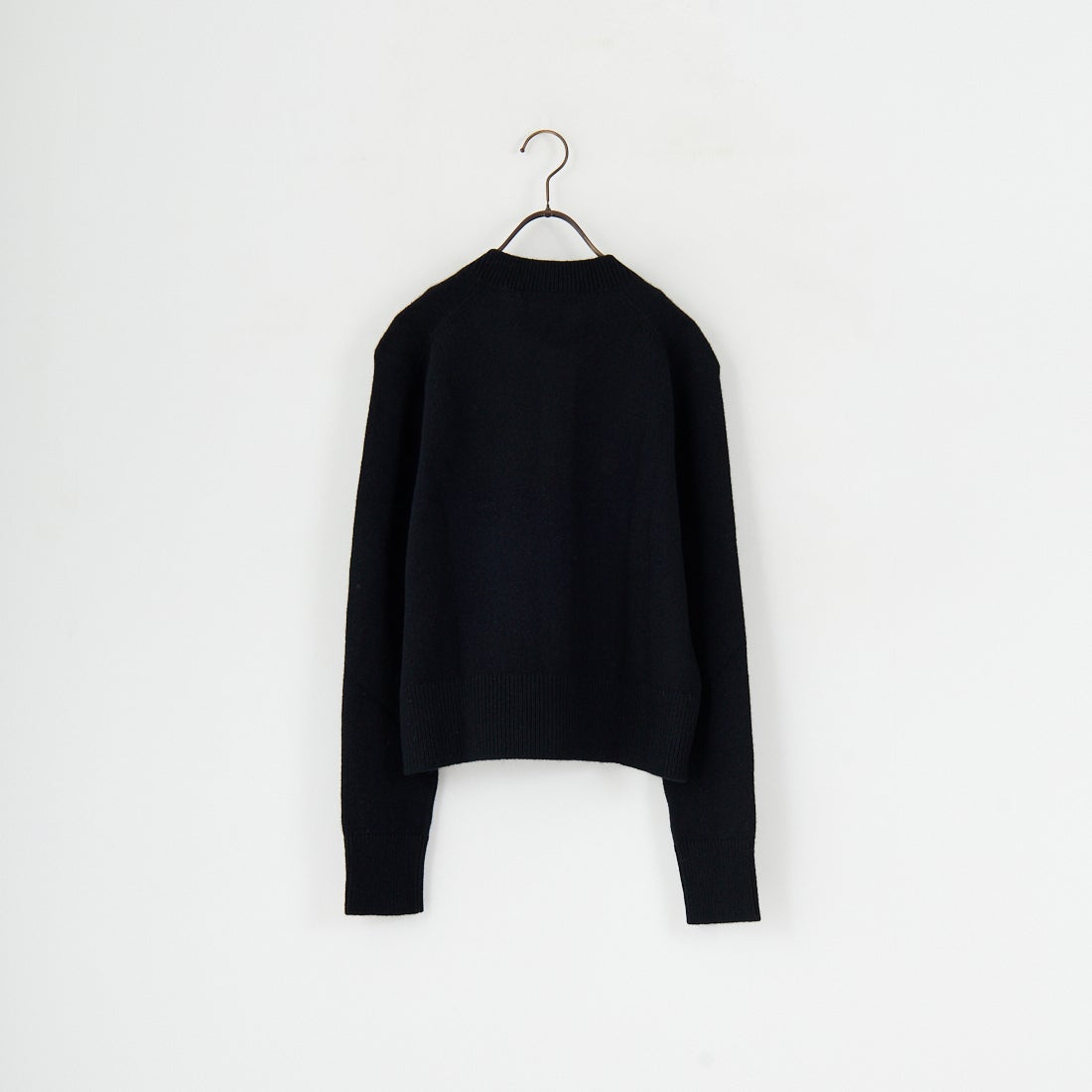 MAISON KITSUNE [メゾン キツネ] ベビーフォックス ラムウールフィテッドカーディガン [PW00506KT1006] P199 BLACK