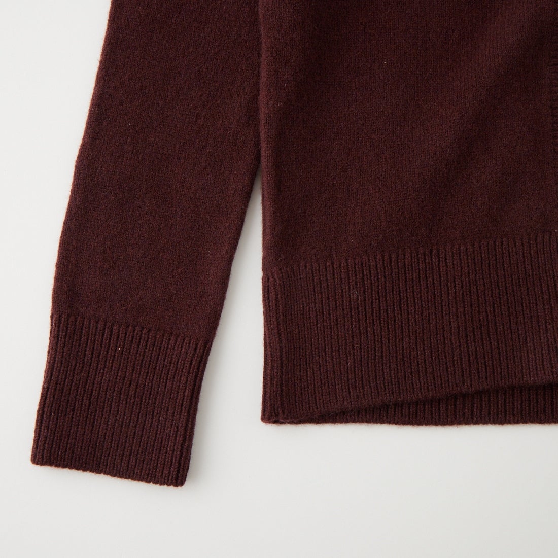 MAISON KITSUNE [メゾン キツネ] ベビーフォックス ラムウールフィテッドカーディガン [PW00506KT1006] 0553 DK.WO