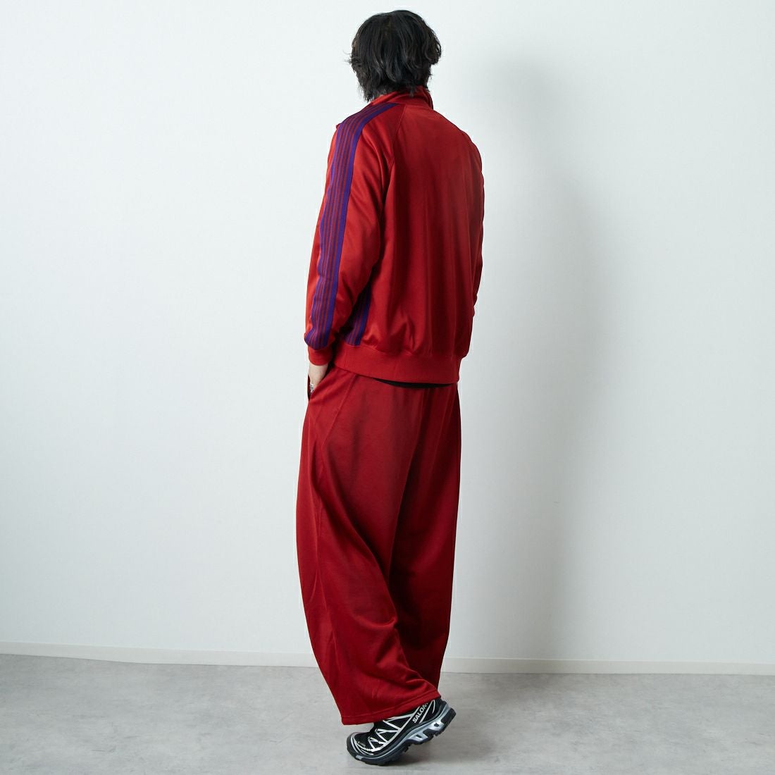 Needles [ニードルズ] トラックジャケット [RW314] C RED &&モデル身長：179cm 着用サイズ：M&&