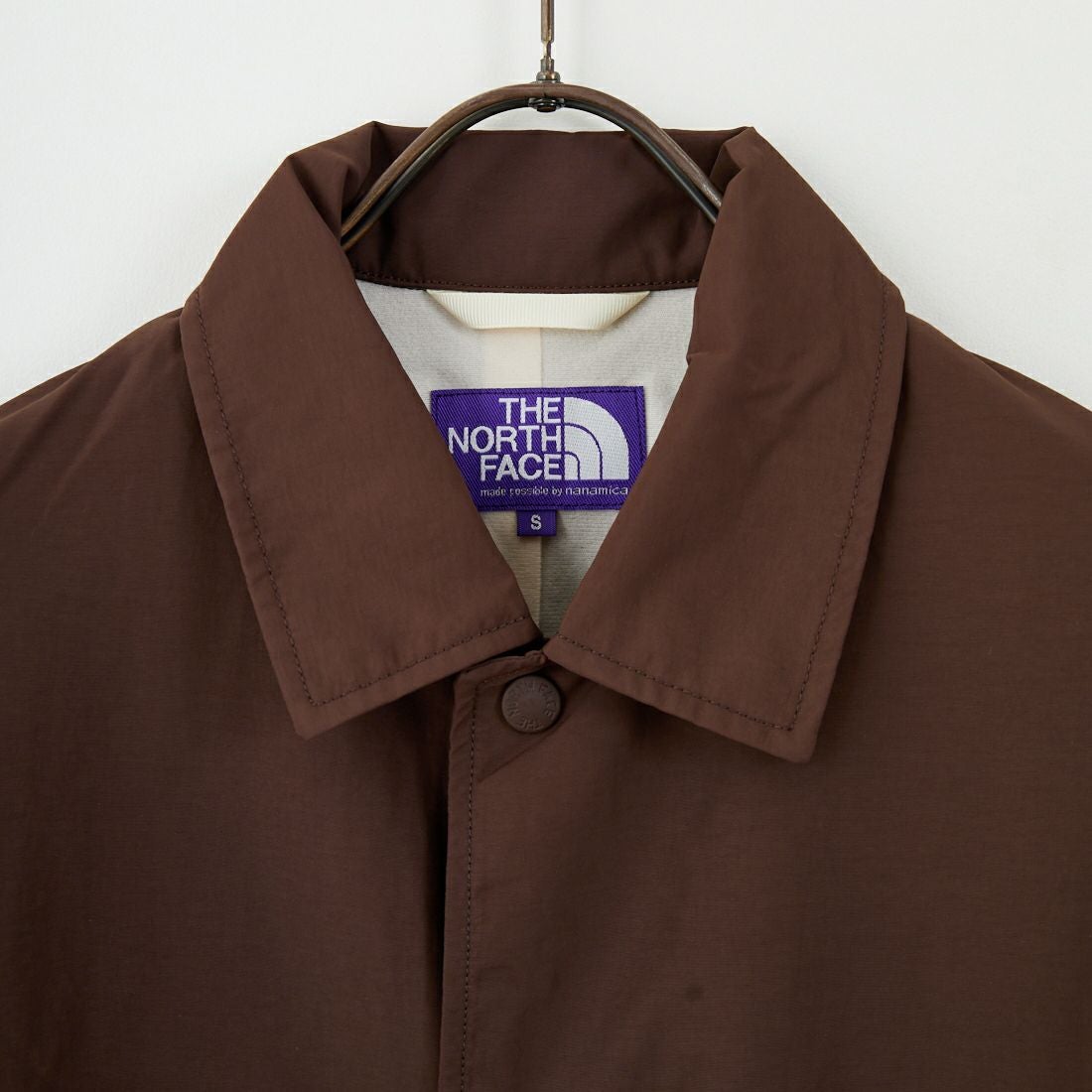 THE NORTH FACE PURPLE LABEL [ザ ノースフェイス パープルレーベル] PERTEX UNLIMITED フィールドコーチジャケット [N25FA058] BR BROWN