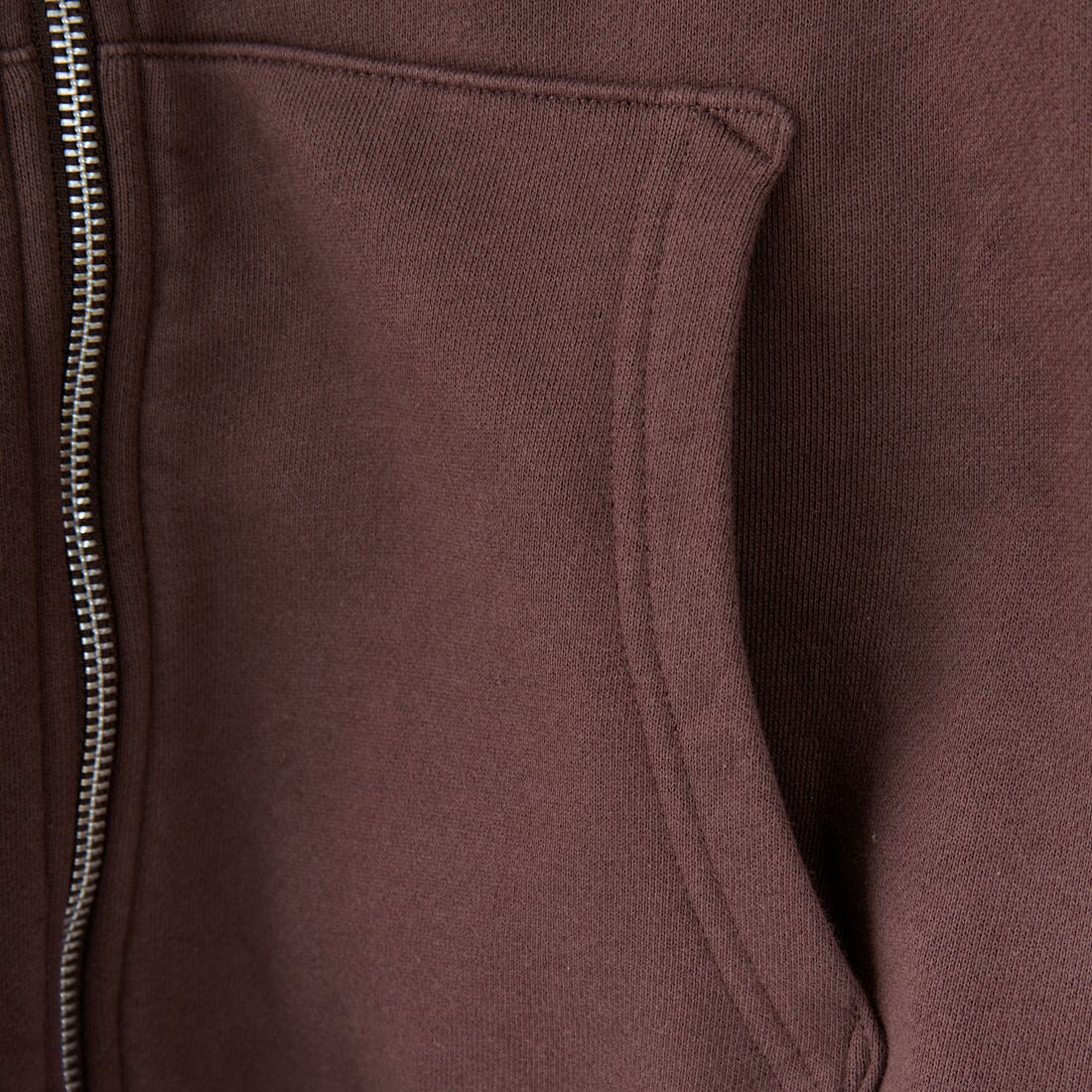 X-girl [エックスガール] ディストレス ジップアップスウェットベスト [105253021009] BROWN