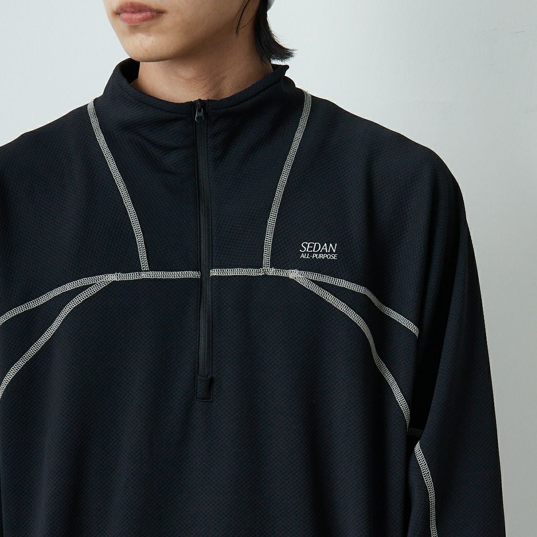 SEDAN ALL-PURPOSE [セダン オールパーパス] テックトレッキングトップス [SD25F-CT02] BLK/BLK