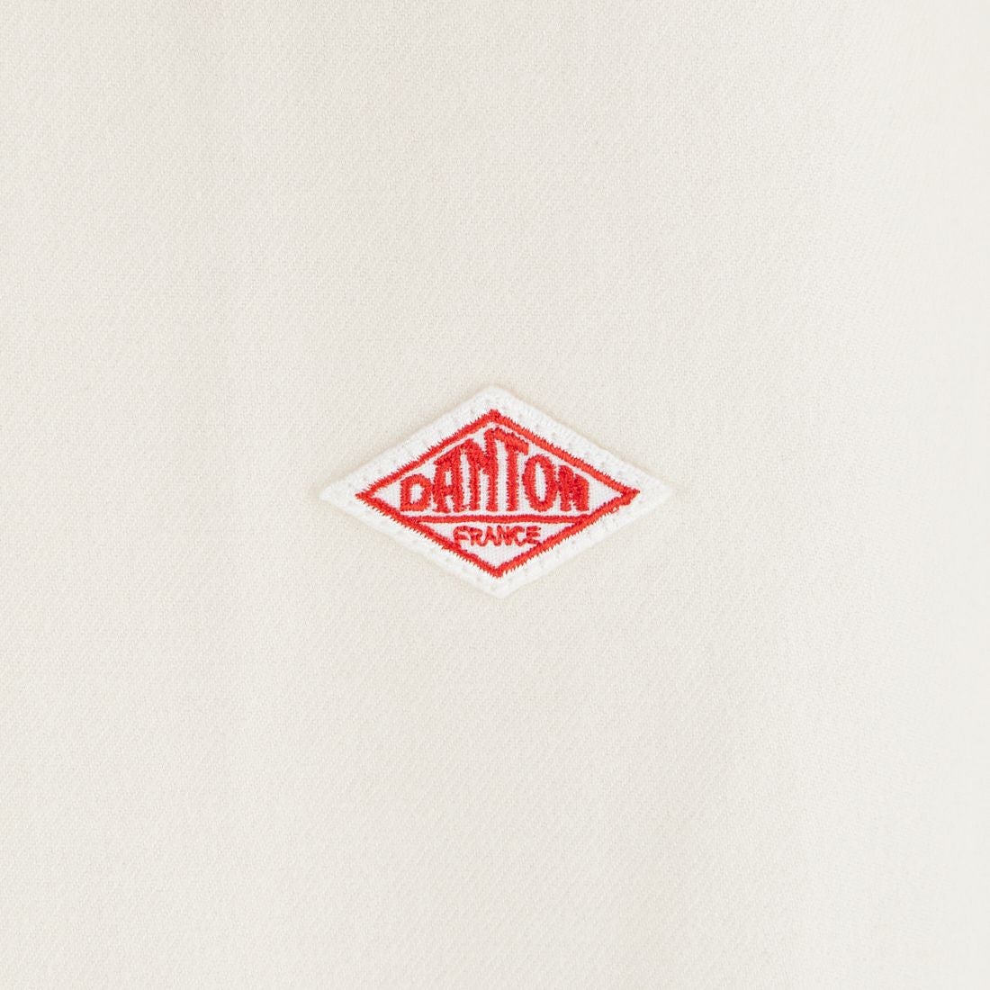 DANTON [ダントン] 先染めビエラ バンドカラーシャツ [DT-B0279VSS] ECRU