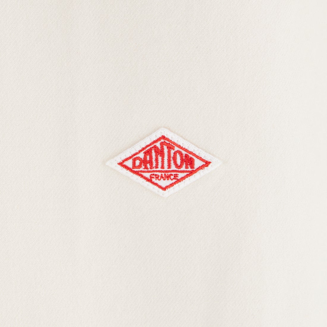 DANTON [ダントン] 先染めビエラ バンドカラーシャツ [DT-B0279VSS] ECRU