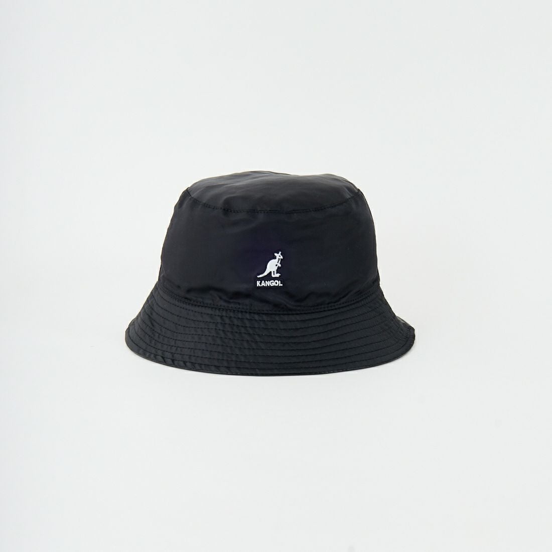 KANGOL [カンゴール] レザーバケットハット [233069630] 01 BLACK