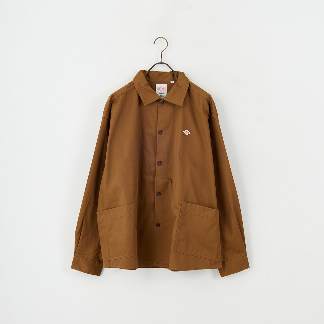 服/ファッション DANTON DANTON [ダントン] ワンポイントロゴ シャツジャケット [DT-B0396TCC