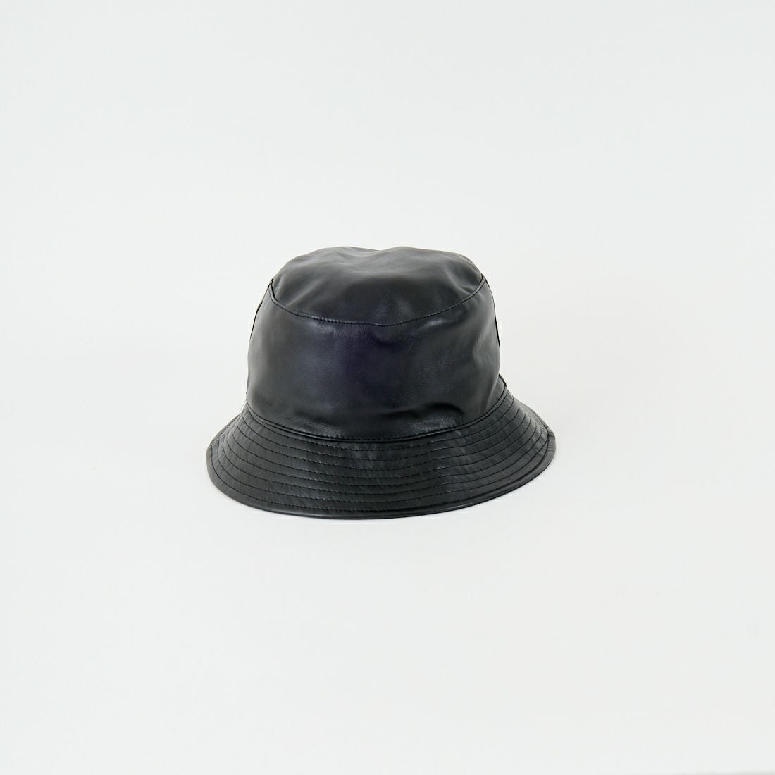 KANGOL [カンゴール] レザーバケットハット [233069630] 01 BLACK