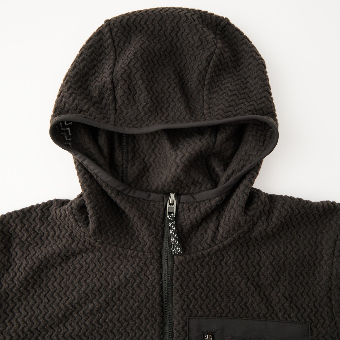 patagonia [パタゴニア] キッズ R1 エア フルジップ フーディ [64810] BLK