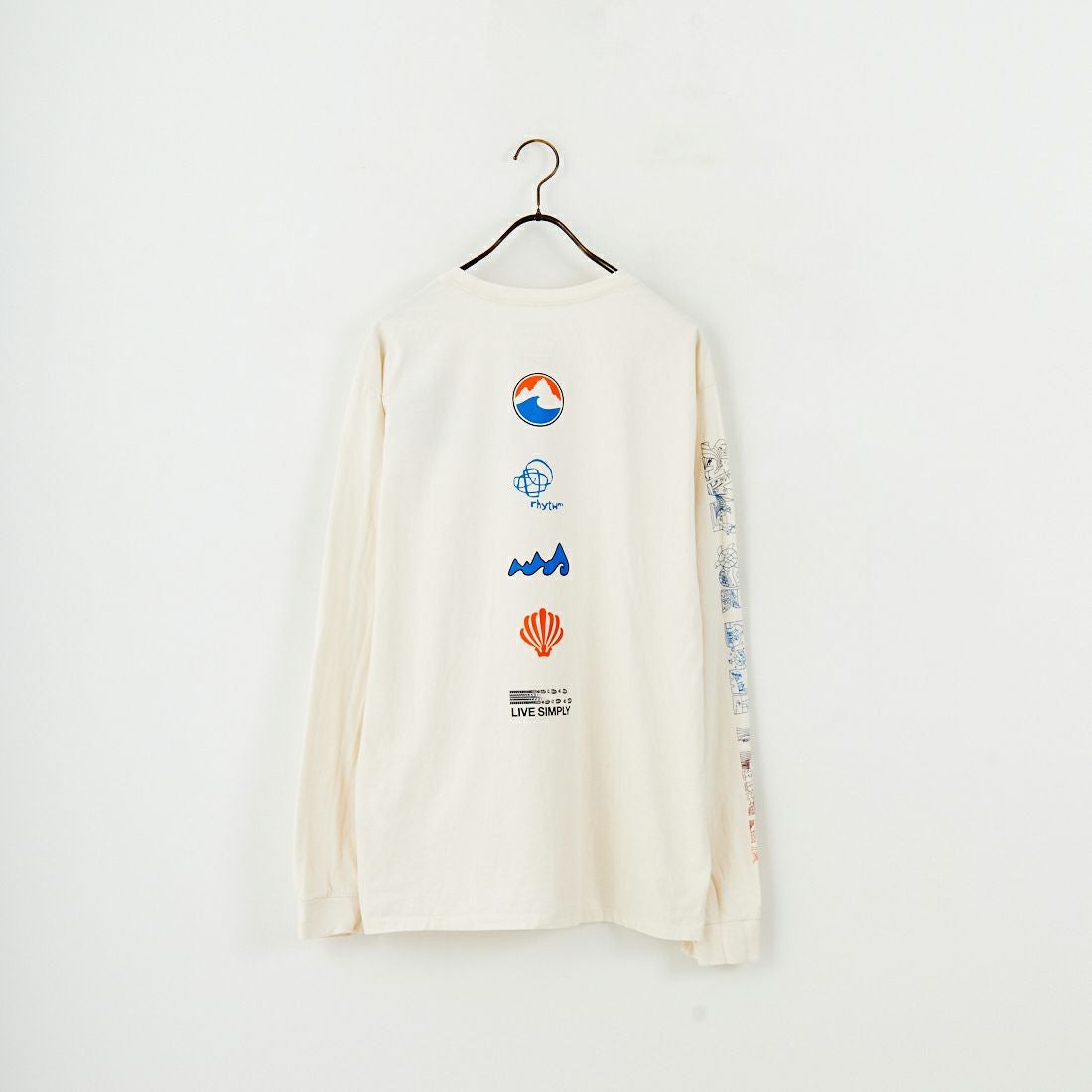 patagonia [パタゴニア] メンズ ロングスリーブ ロングウェイラウンド オーガニックTシャツ [37821] UDNL