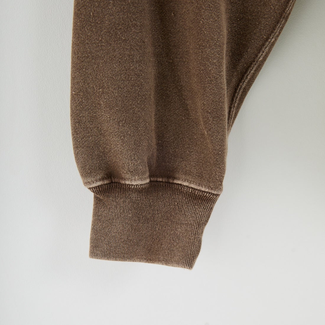 Jeans Factory Clothes [ジーンズファクトリークローズ] T/C ケミカル加工 裏毛ジップパーカー [2523-467IN] BROWN