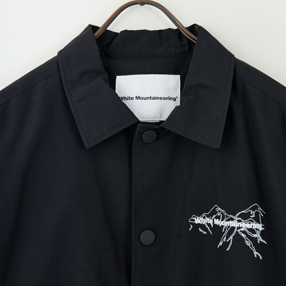 White Mountaineering [ホワイトマウンテニアリング] ウィンドストッパー コーチジャケット [WM2573206] BLACK