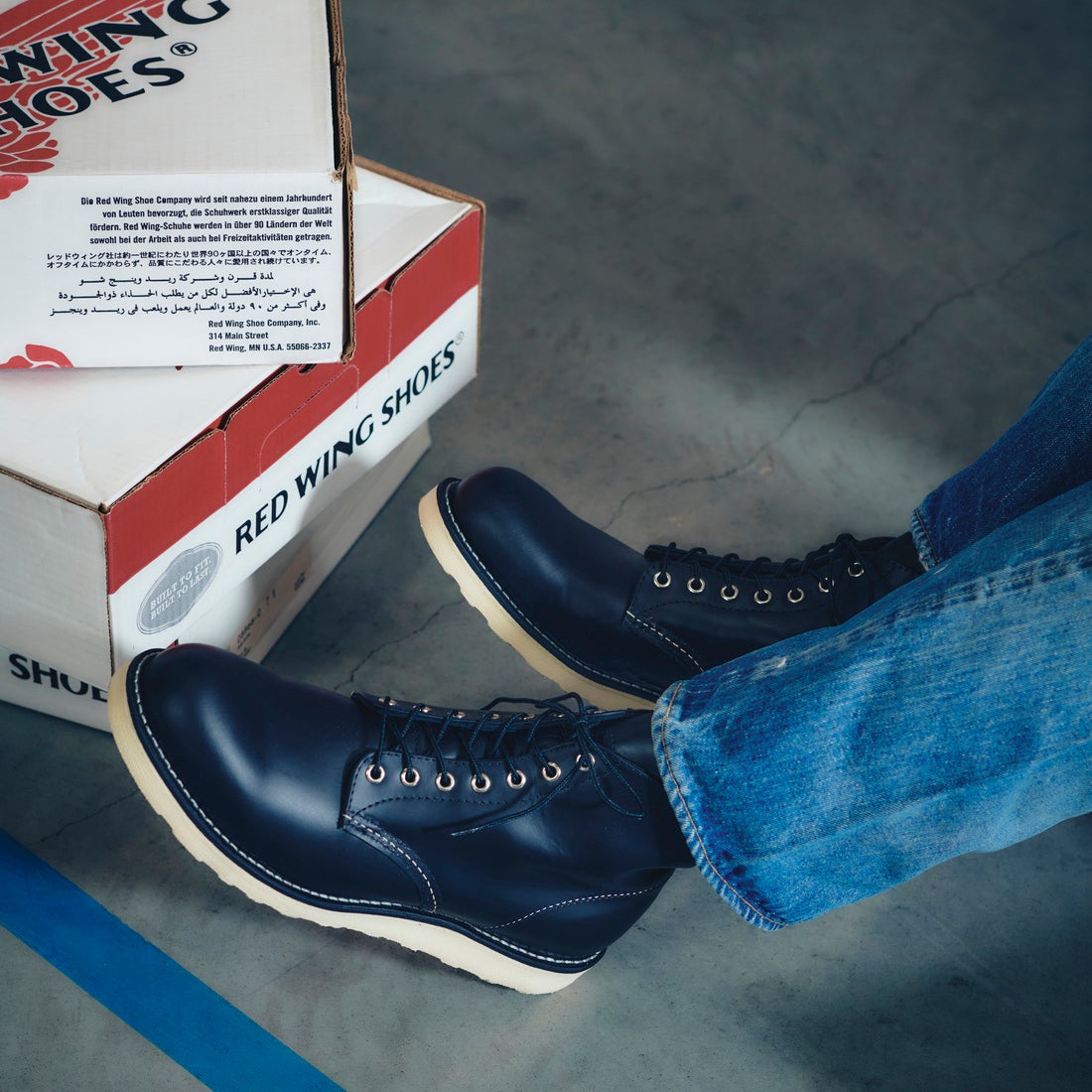 RED WING [レッドウィング] 6インチ クラシックラウンド Dワイズ [8165