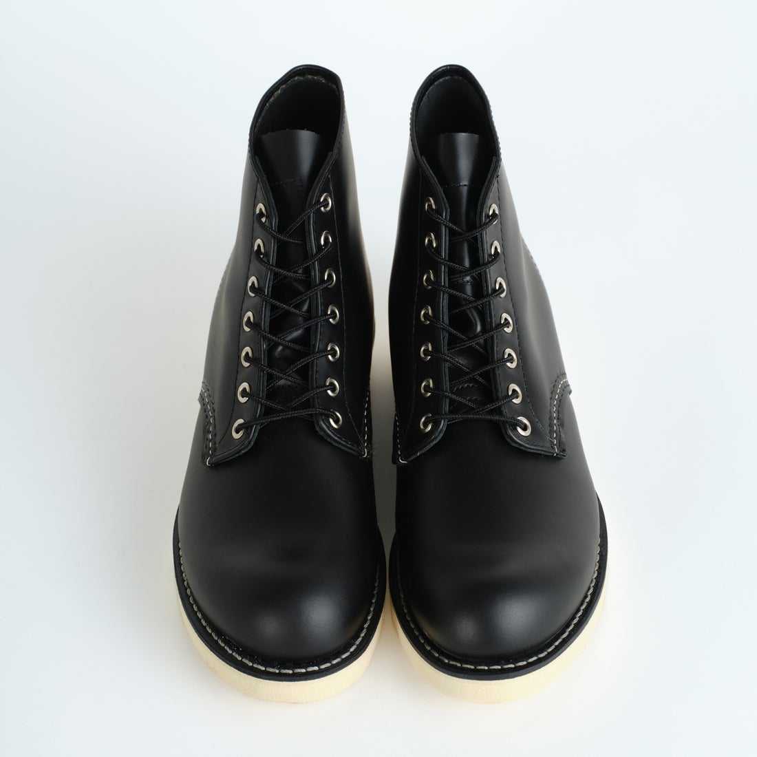 RED WING [レッドウィング] 6インチ クラシックラウンド Dワイズ [8165] ﾌﾞﾗｯｸ ｸﾛｰﾑ