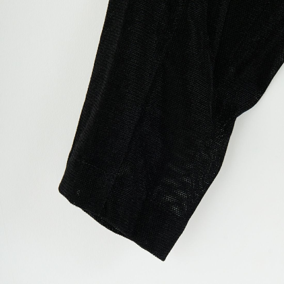 CLOCHE [クロシェ] メッシュベロアダブルジャケット [55284517] ﾌﾞﾗｯｸ