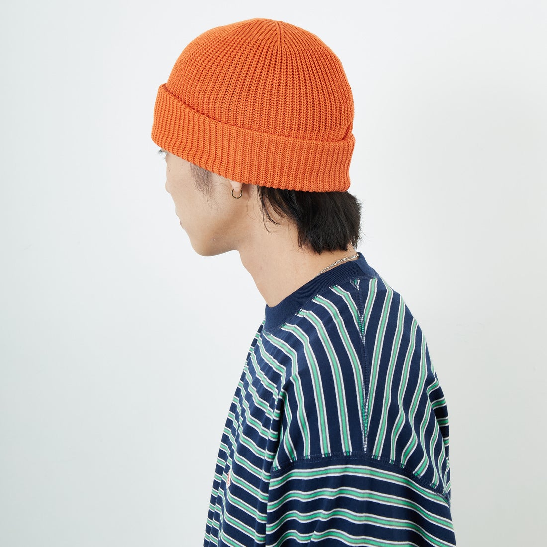 RACAL [ラカル] SK8 ロールニットキャップ [RL-18-956] ORANGE