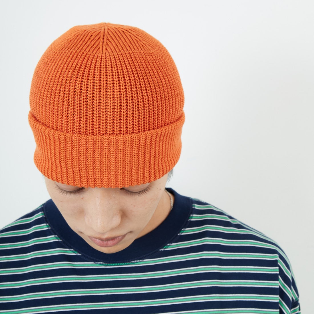 RACAL [ラカル] SK8 ロールニットキャップ [RL-18-956] ORANGE