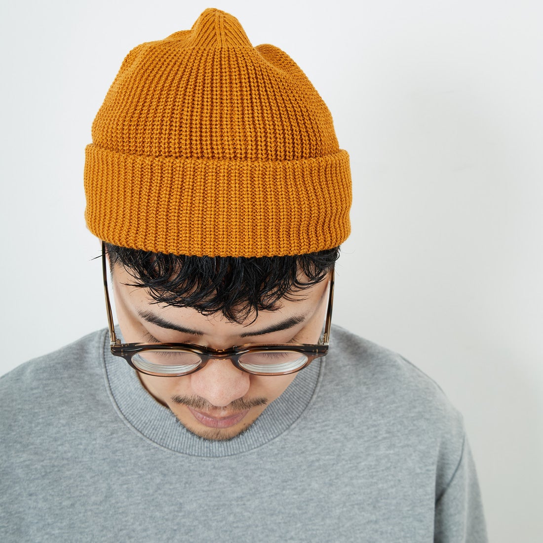 RACAL [ラカル] SK8 ロールニットキャップ [RL-18-956] GOLD