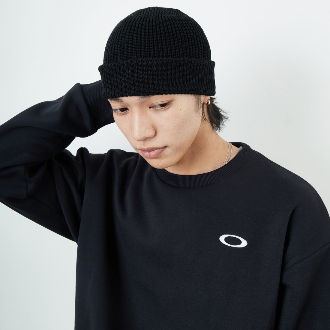 RACAL [ラカル] SK8 ロールニットキャップ [RL-18-956] BLACK