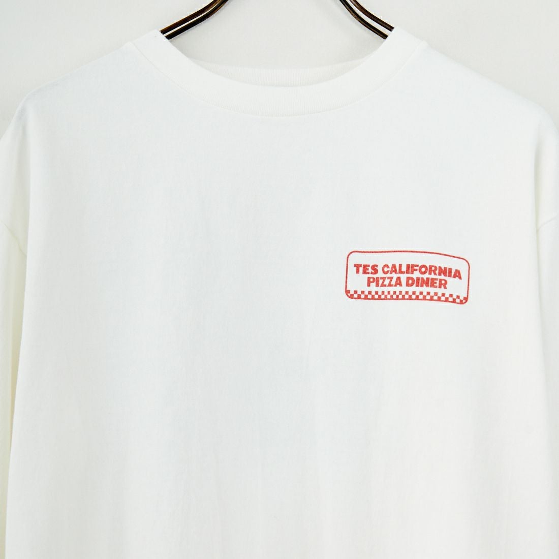 The Endless Summer [エンドレスサマー] CALIFORNIA PIZZA DINER ロングスリーブTシャツ [FH-25774328] 07 WHITE