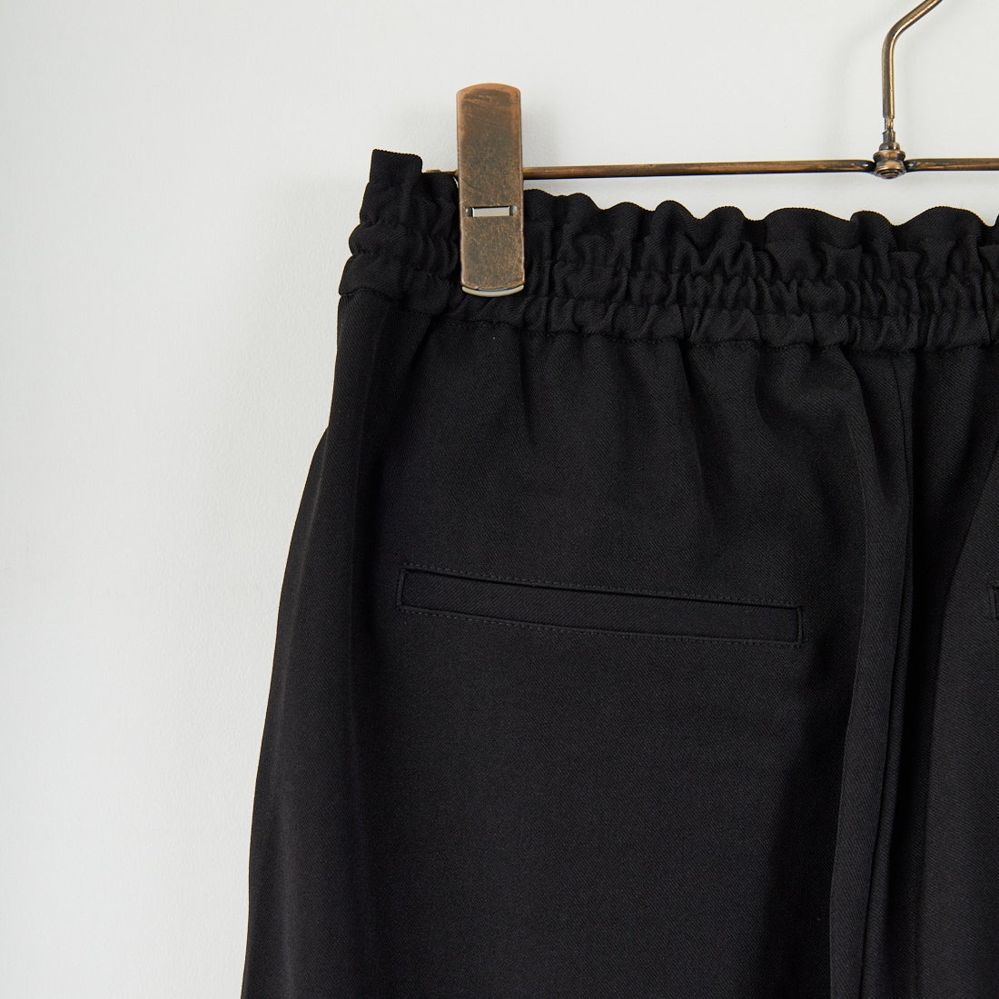 Jeans Factory Clothes [ジーンズファクトリークローズ] イージーワイドパンツ [IN18-PT-5] BLACK