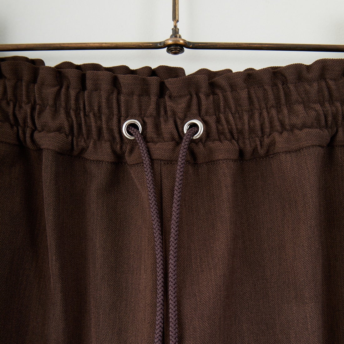 Jeans Factory Clothes [ジーンズファクトリークローズ] イージーワイドパンツ [IN18-PT-5] BROWN