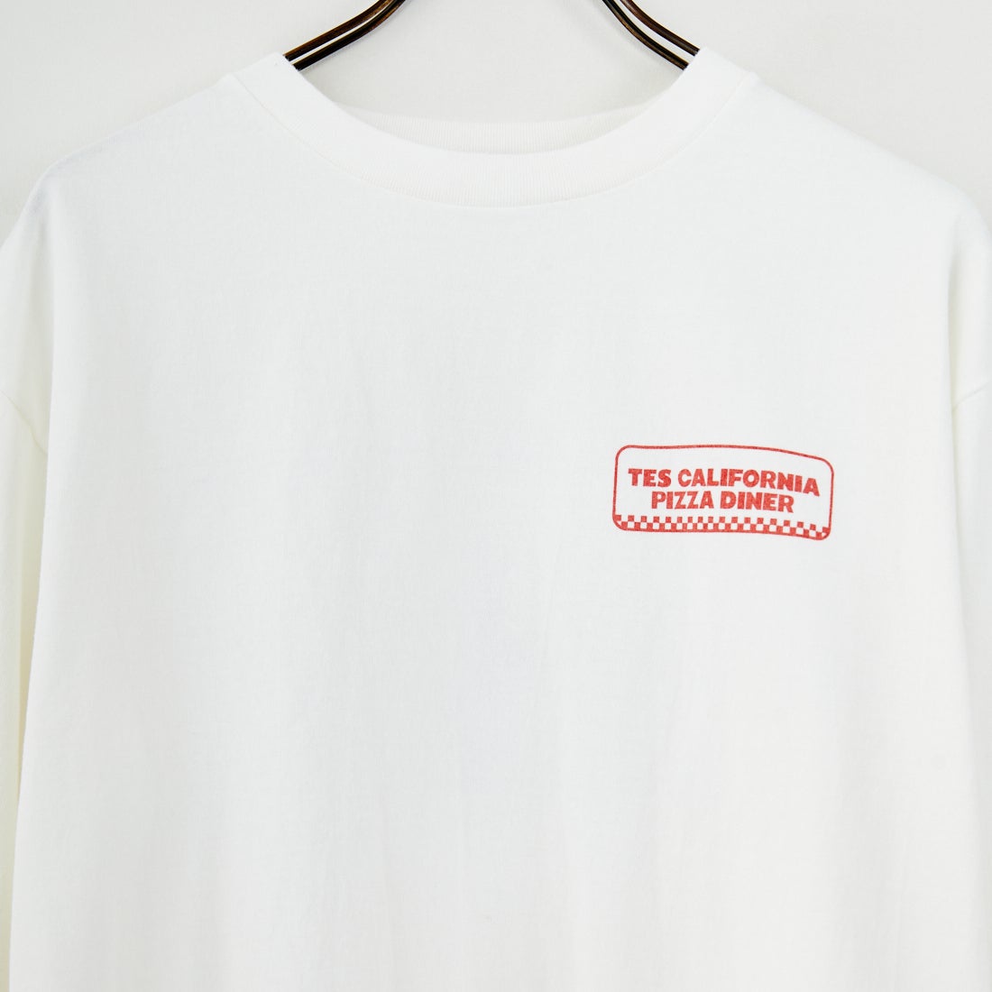 The Endless Summer [エンドレスサマー] CALIFORNIA PIZZA DINER ロングスリーブTシャツ [FH-25774328] 07 WHITE