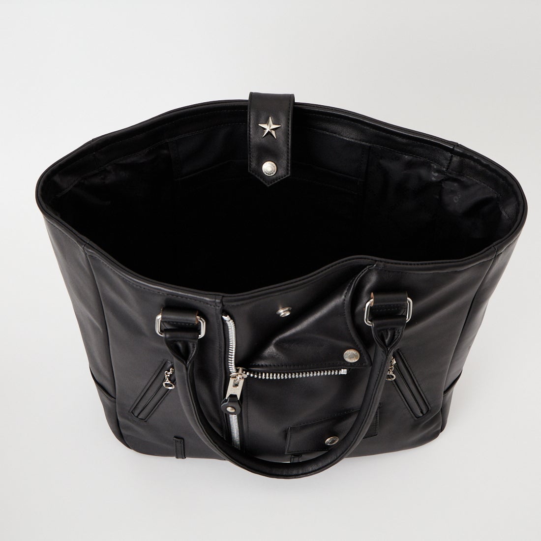 Schott [ショット] ライダーストートバッグ [7824976008] 010 BLACK