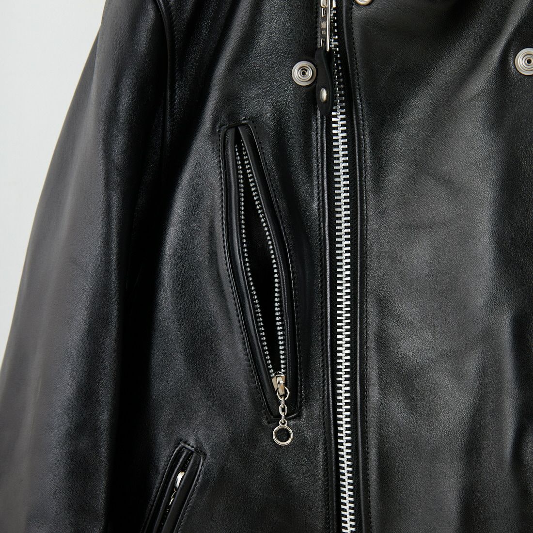 Schott [ショット] ダブルブレスト ライダースジャケット [7825950010] 010 BLACK