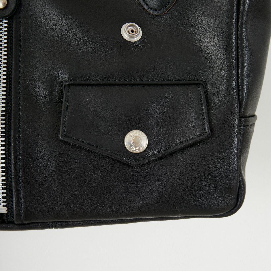 Schott [ショット] ミニライダーストートバッグ [7824976010] 010 BLACK