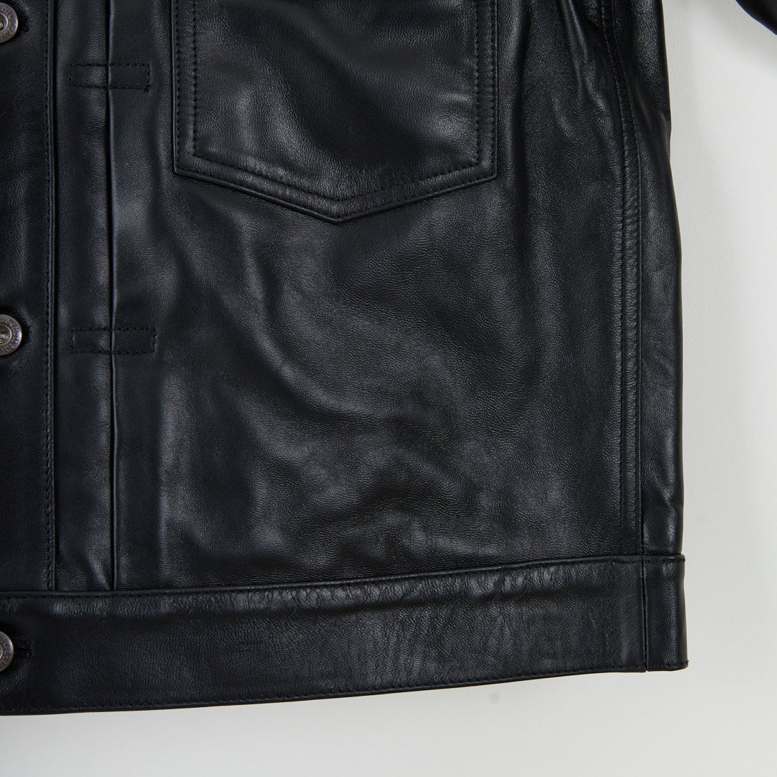 Schott [ショット] シープレザー トラッカージャケット [7825950015] 010 BLACK