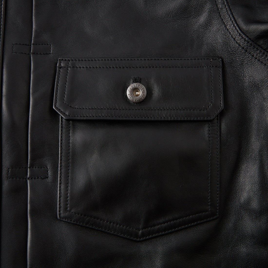 Schott [ショット] シープレザー トラッカージャケット [7825950015] 010 BLACK