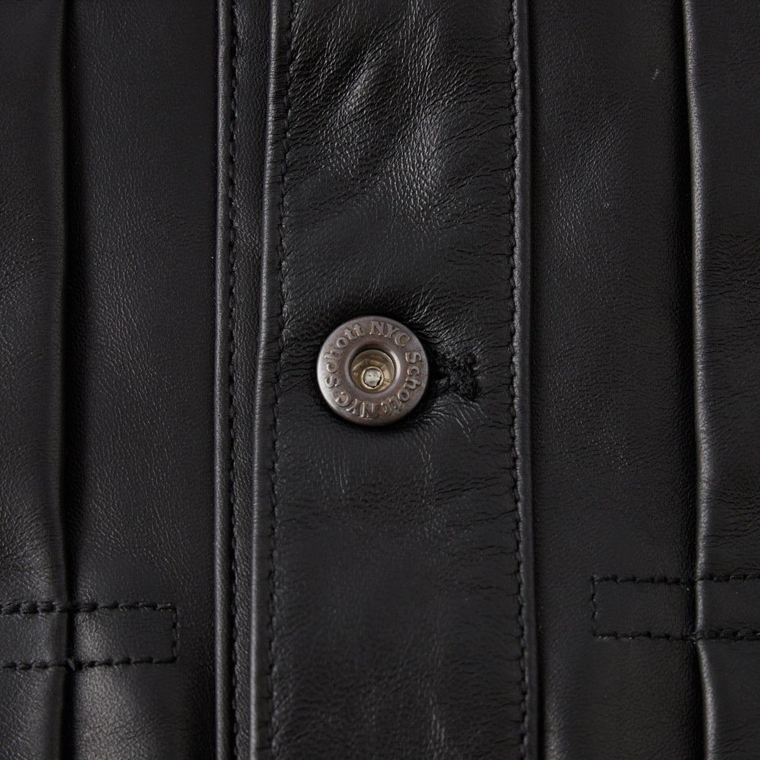 Schott [ショット] シープレザー トラッカージャケット [7825950015] 010 BLACK