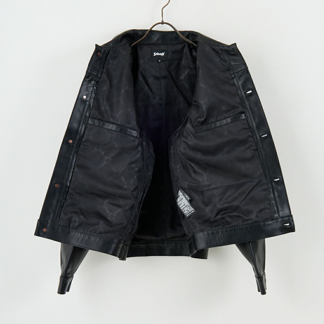 Schott [ショット] シープレザー トラッカージャケット [7825950015] 010 BLACK