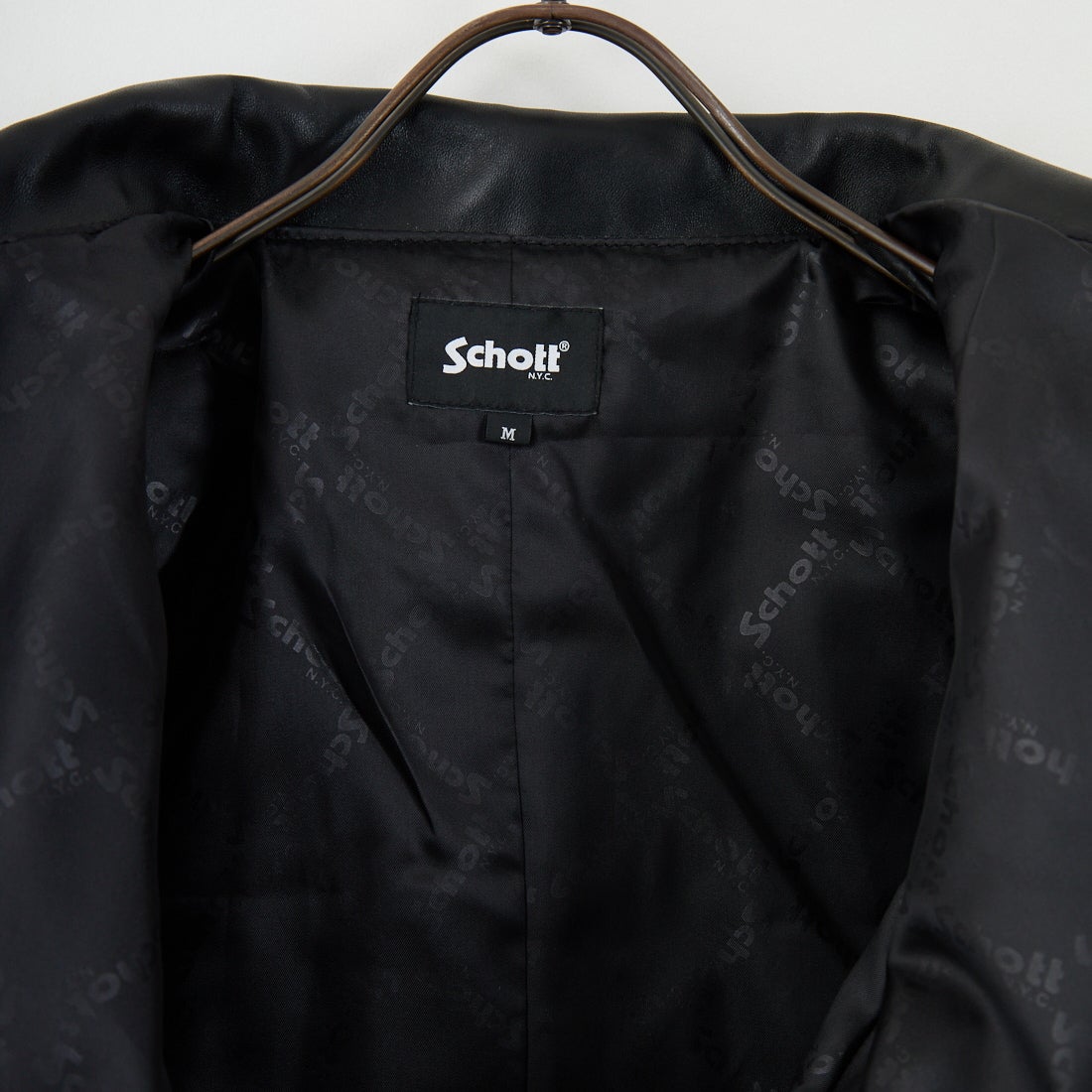 Schott [ショット] シープレザー トラッカージャケット [7825950015] 010 BLACK