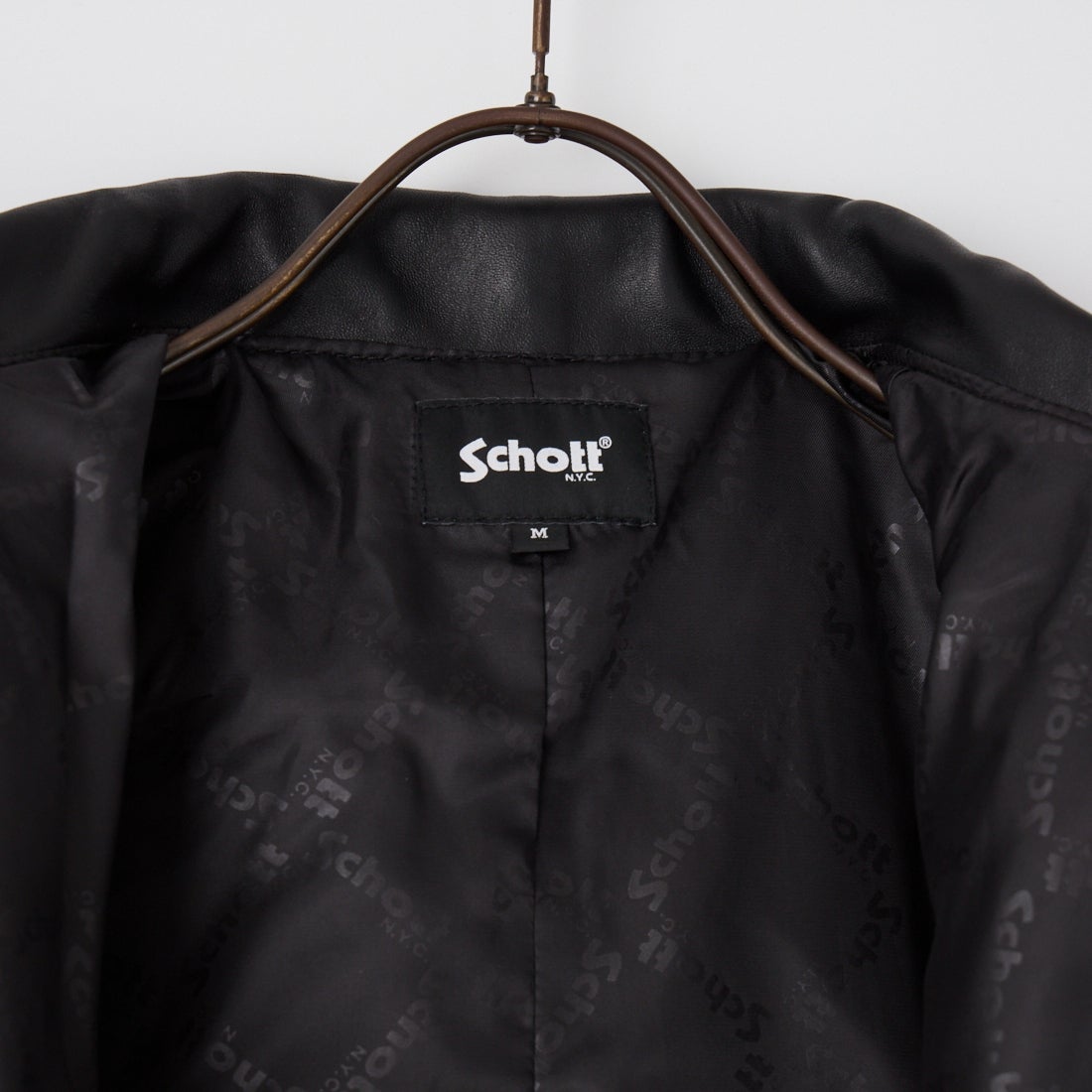 Schott [ショット] シープレザー トラッカージャケット [7825950015] 010 BLACK