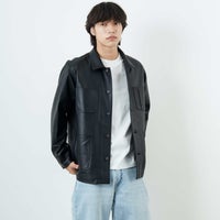010 BLACK&&モデル身長：179cm 着用サイズ：M&&