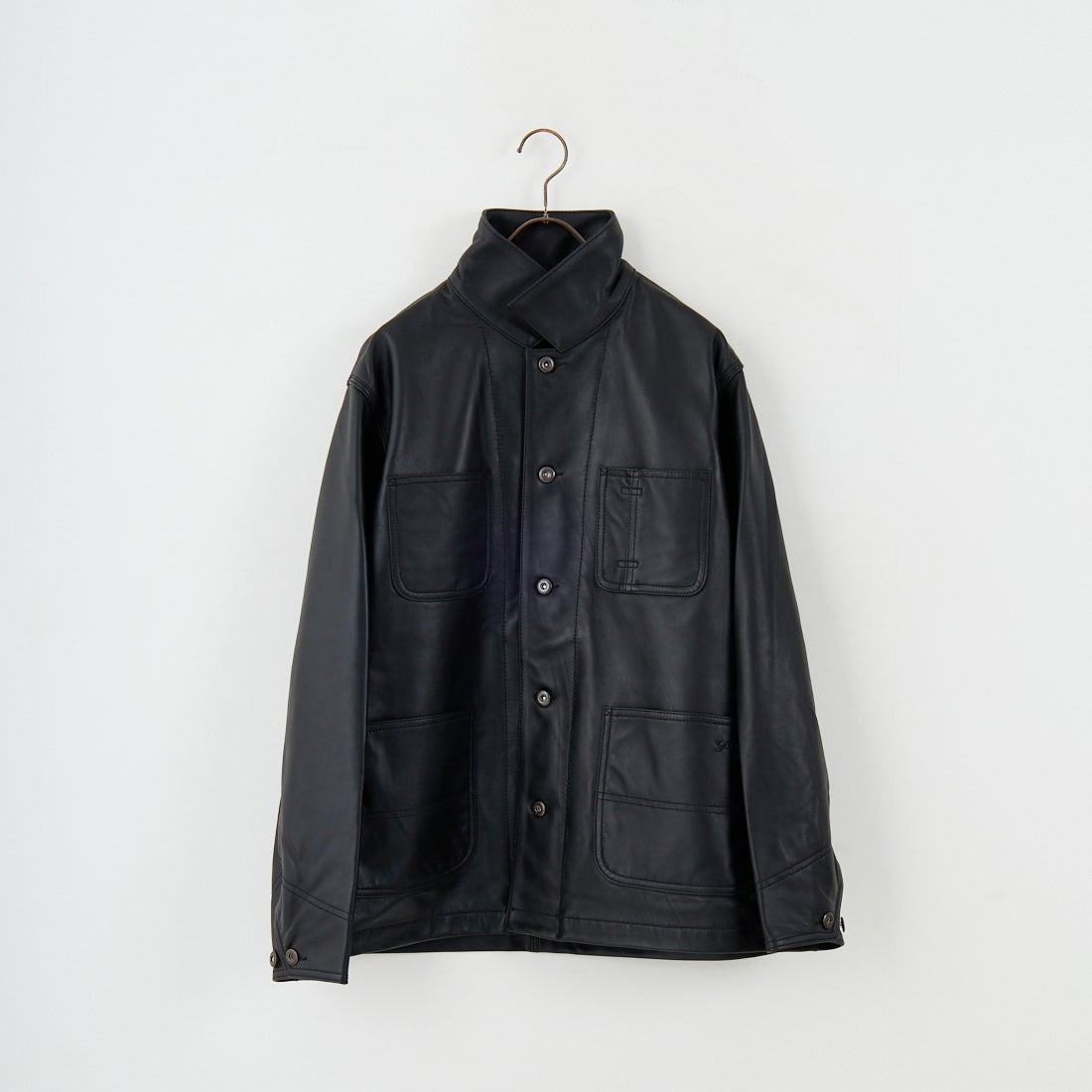 Schott [ショット] ラムレザー カバーオールジャケット [7825950012] 010 BLACK
