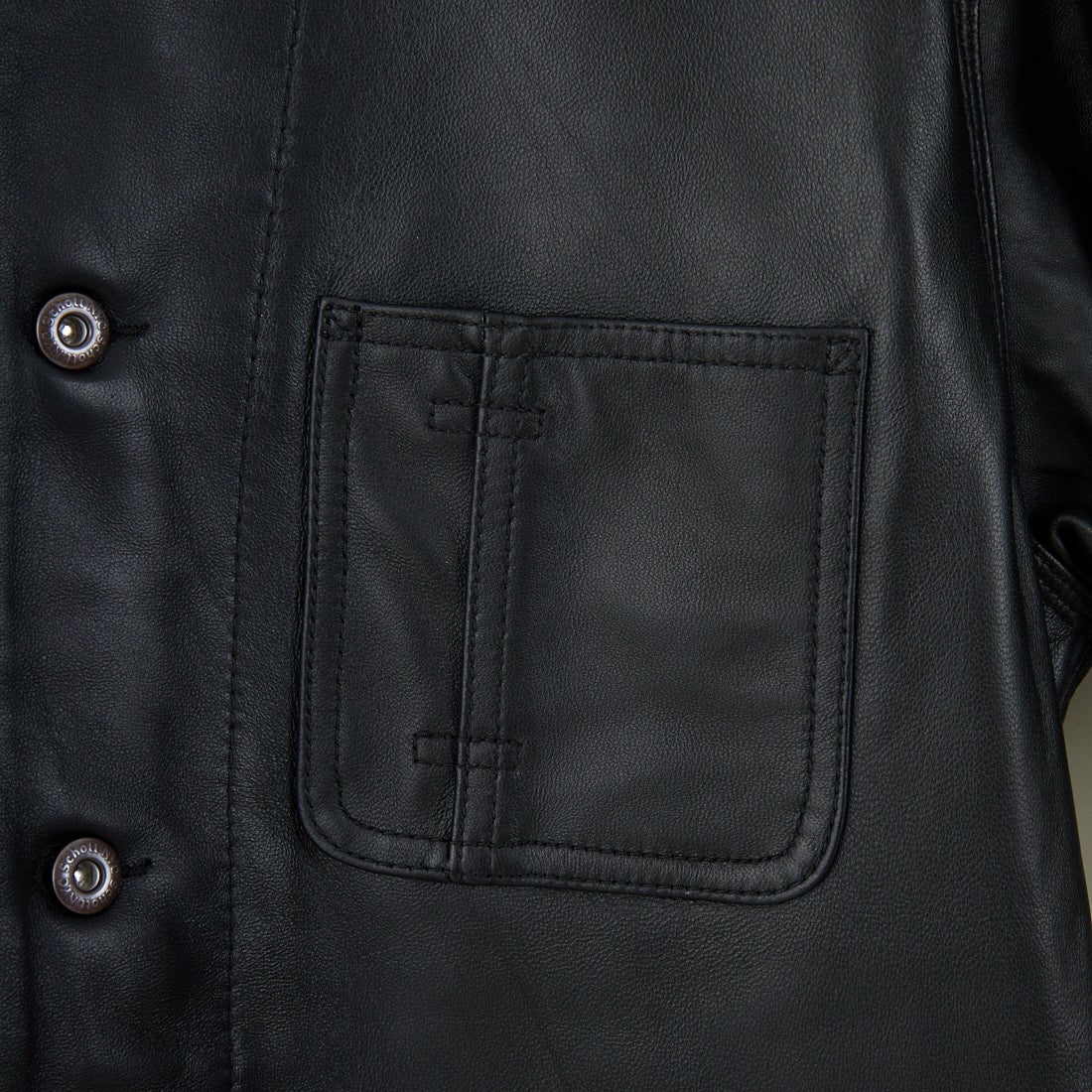 Schott [ショット] ラムレザー カバーオールジャケット [7825950012] 010 BLACK