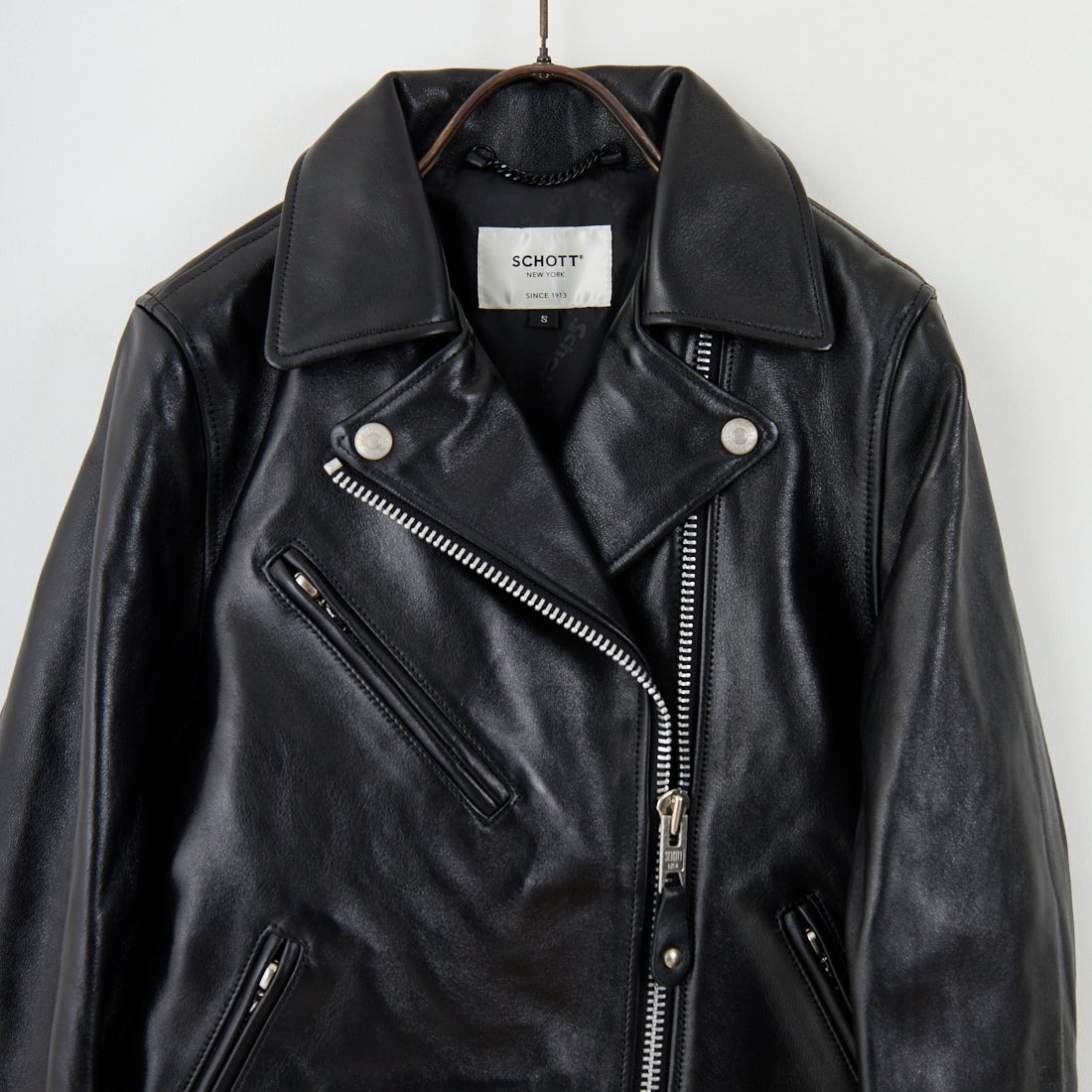 Schott [ショット] ダブルライダースジャケット [7825950601] 010 BLACK