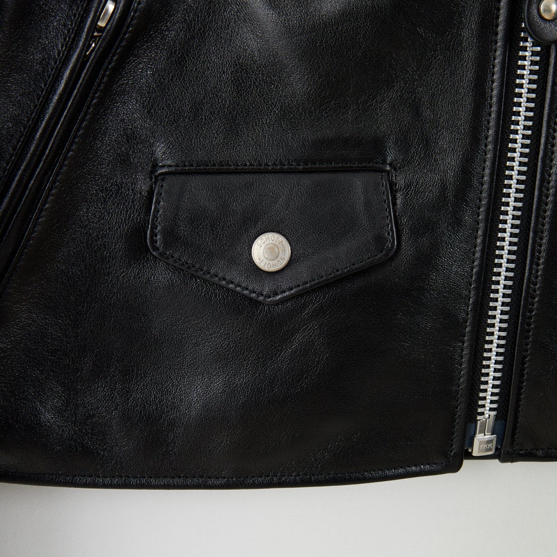 Schott [ショット] ダブルライダースジャケット [7825950601] 010 BLACK