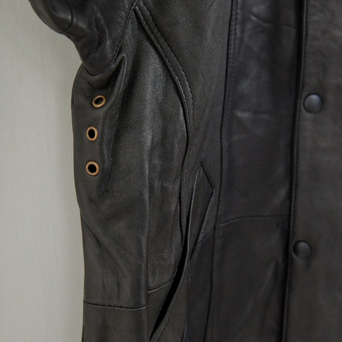 yoused [ユーズド] 別注 ドライバーズジャケット [JFY-244-092-JF] BLACK