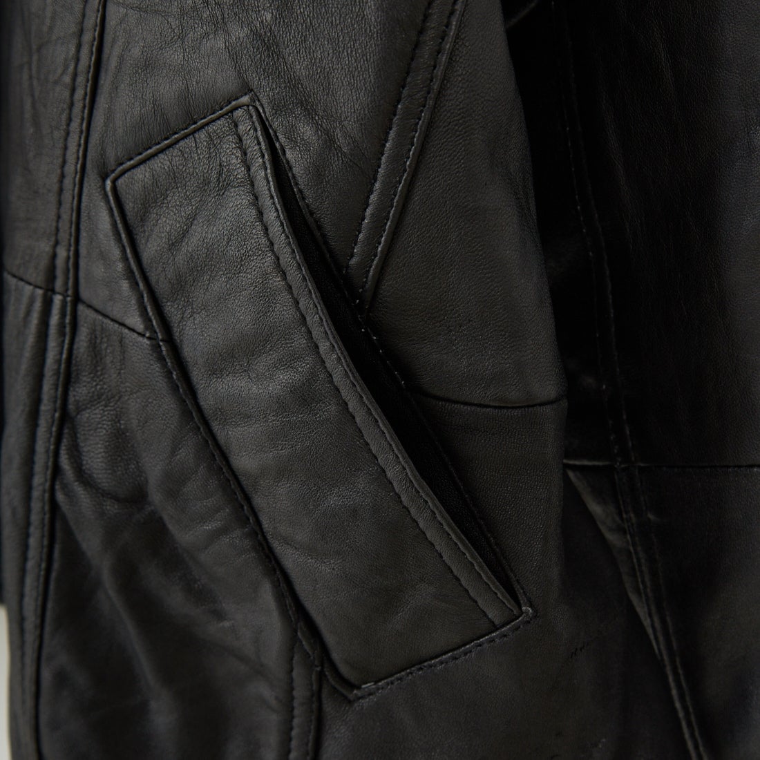 yoused [ユーズド] 別注 ドライバーズジャケット [JFY-244-092-JF] BLACK