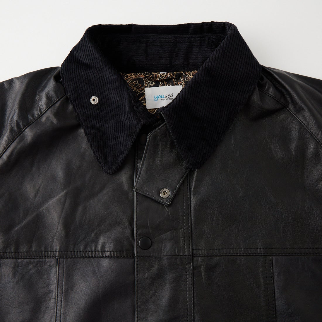 yoused [ユーズド] 別注 ドライバーズジャケット [JFY-244-092-JF] BLACK