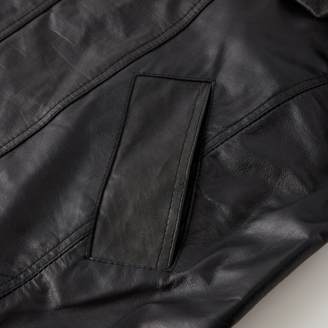 yoused [ユーズド] 別注 ドライバーズジャケット [JFY-244-092-JF] BLACK