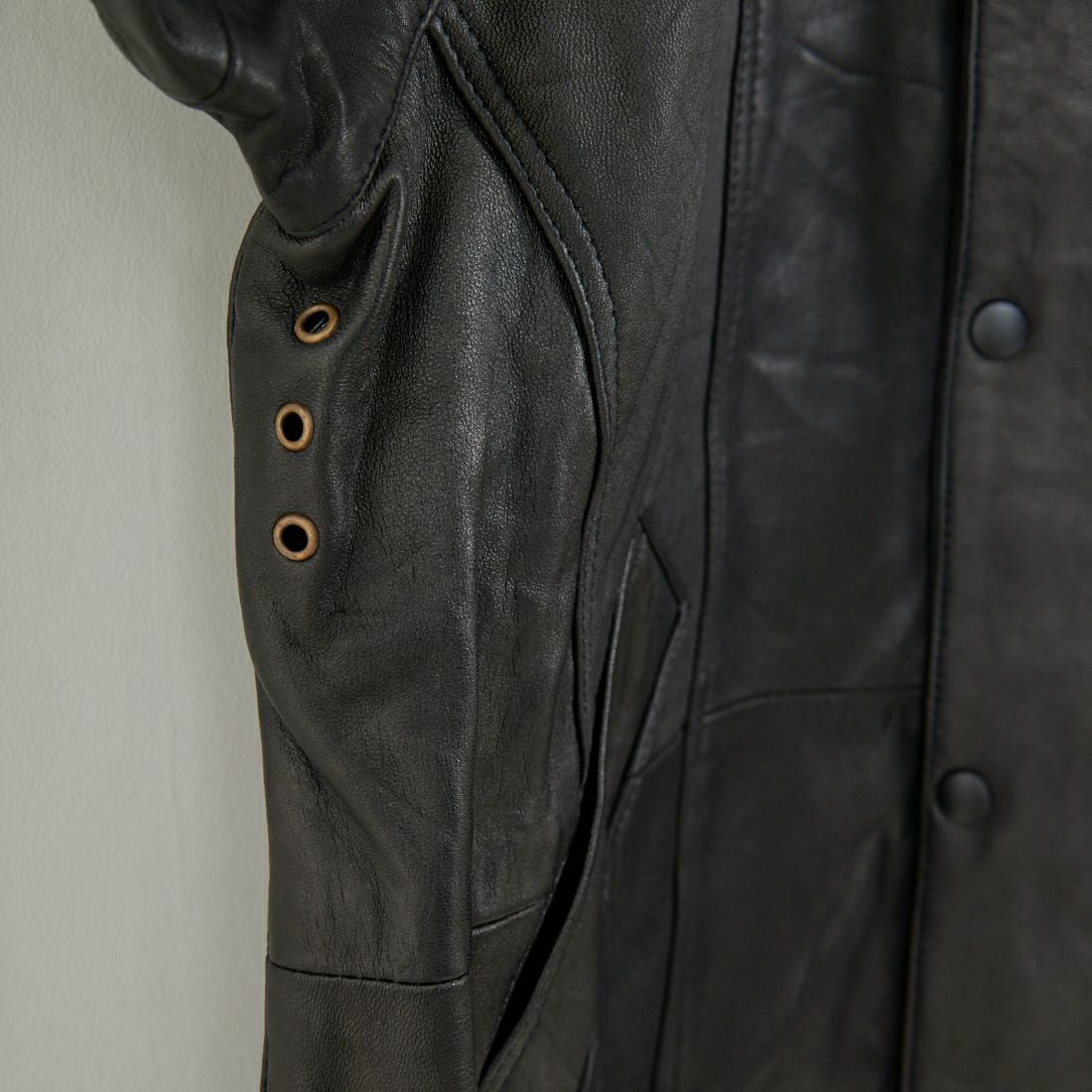 yoused [ユーズド] 別注 ドライバーズジャケット [JFY-244-092-JF] BLACK