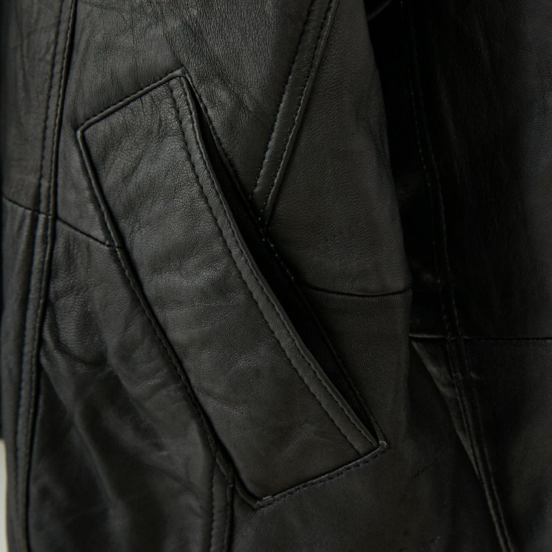 yoused [ユーズド] 別注 ドライバーズジャケット [JFY-244-092-JF] BLACK