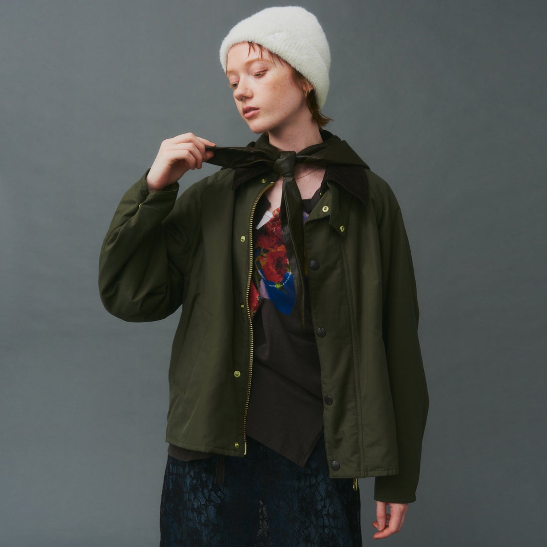 Barbour [バブアー] 別注 中綿入り TRANSPORT トランスポート