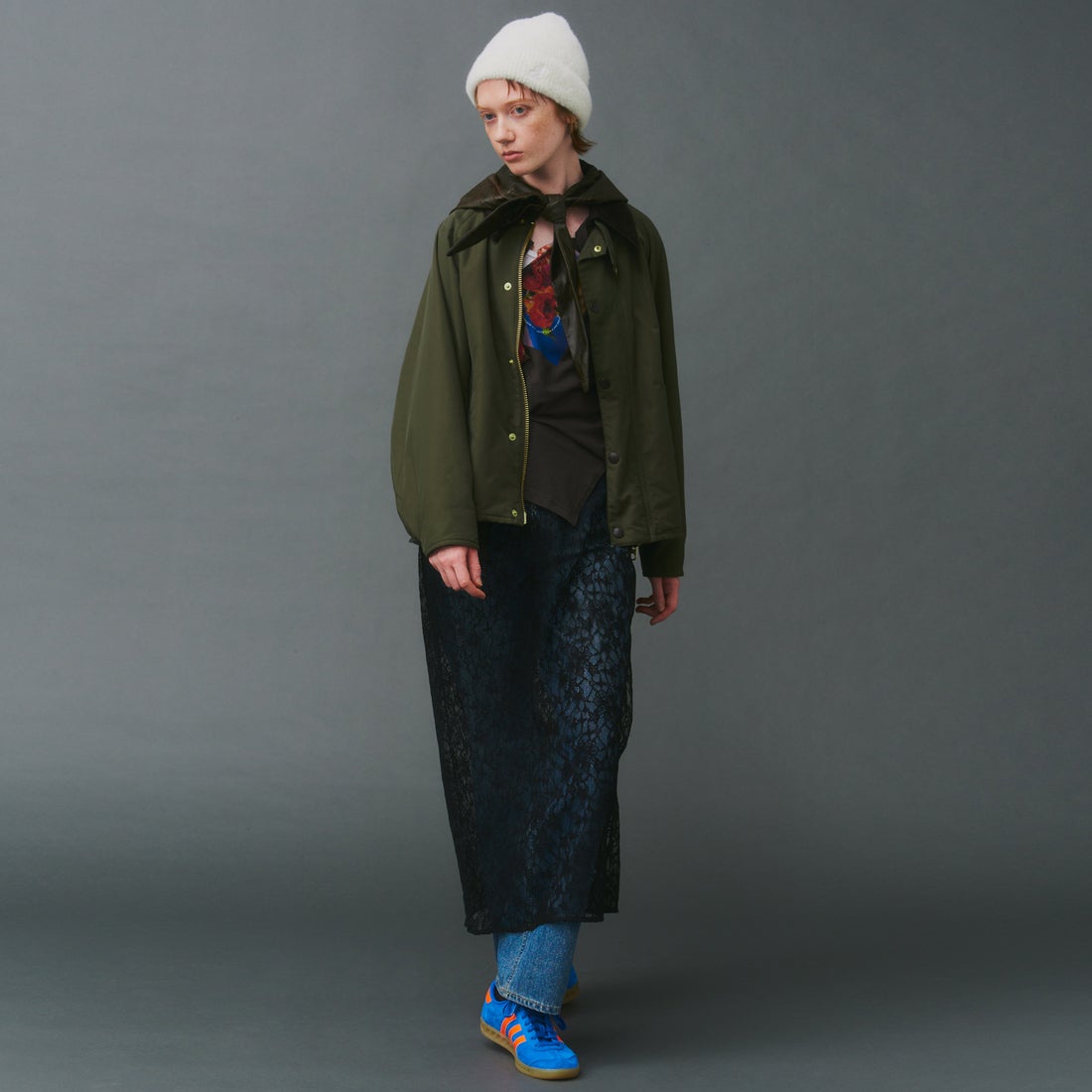 Barbour [バブアー] 別注 中綿入り TRANSPORT トランスポートジャケット [MCAS205-JF] OLIVE