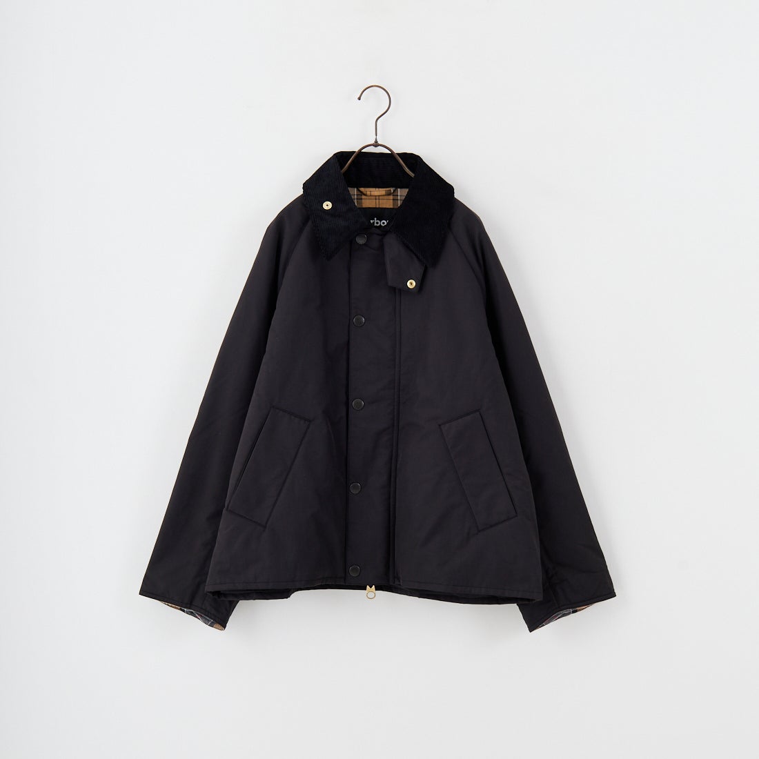Barbour [バブアー] 別注 中綿入り TRANSPORT トランスポートジャケット [MCAS205-JF] BLACK