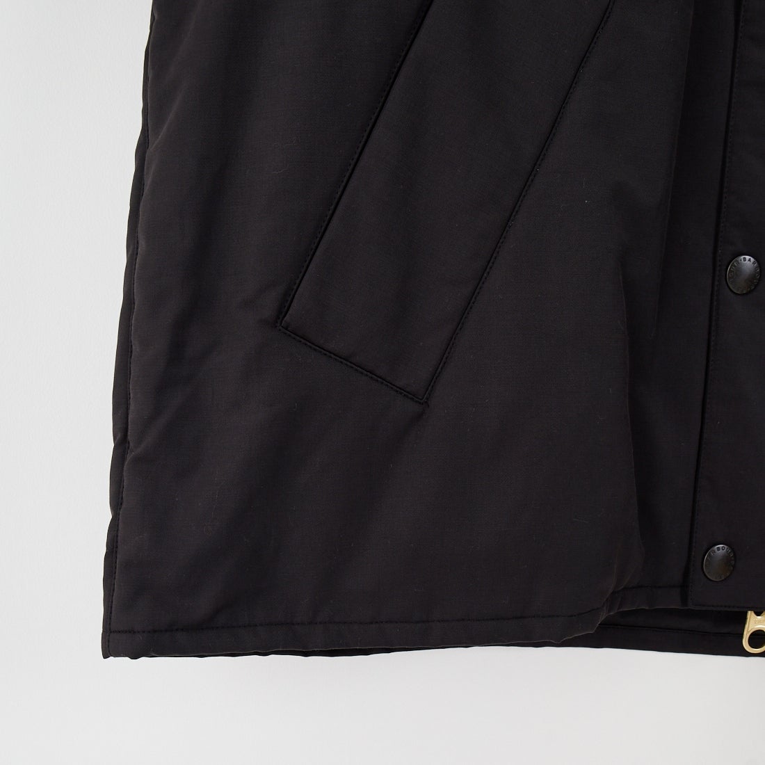 Barbour [バブアー] 別注 中綿入り TRANSPORT トランスポートジャケット [MCAS205-JF] BLACK